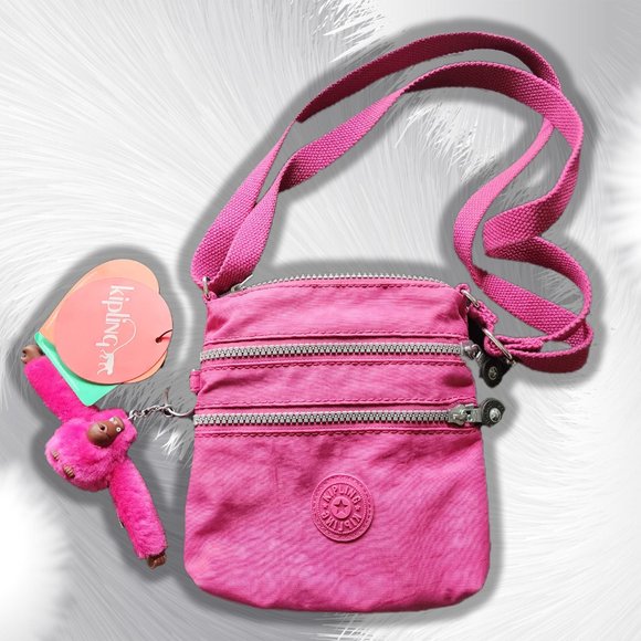 Kipling Bags New Kipling Fuchsiapink Crossbody Bag With Tags Poshmark